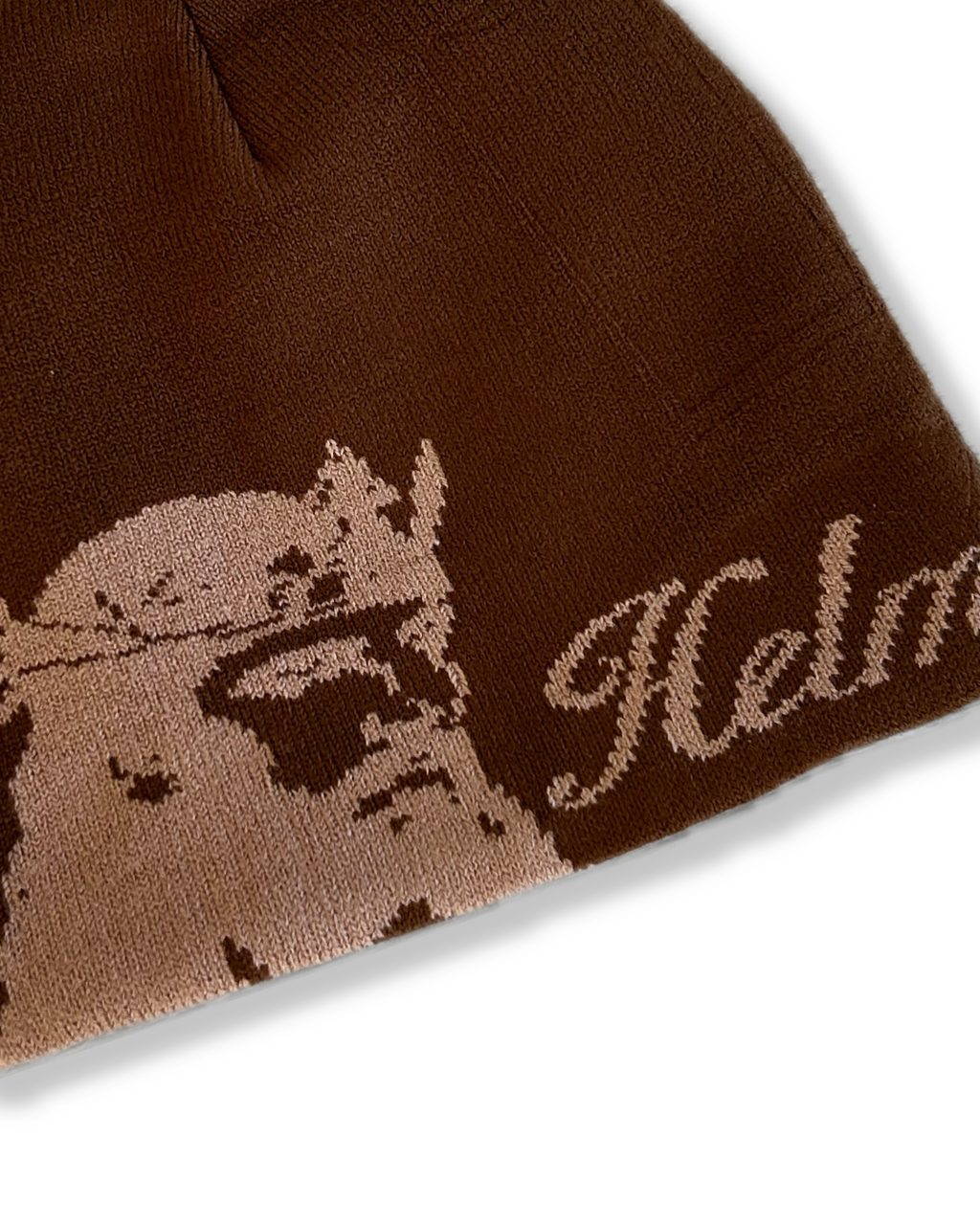 'Helmet of Salvation' Beanie in Brown