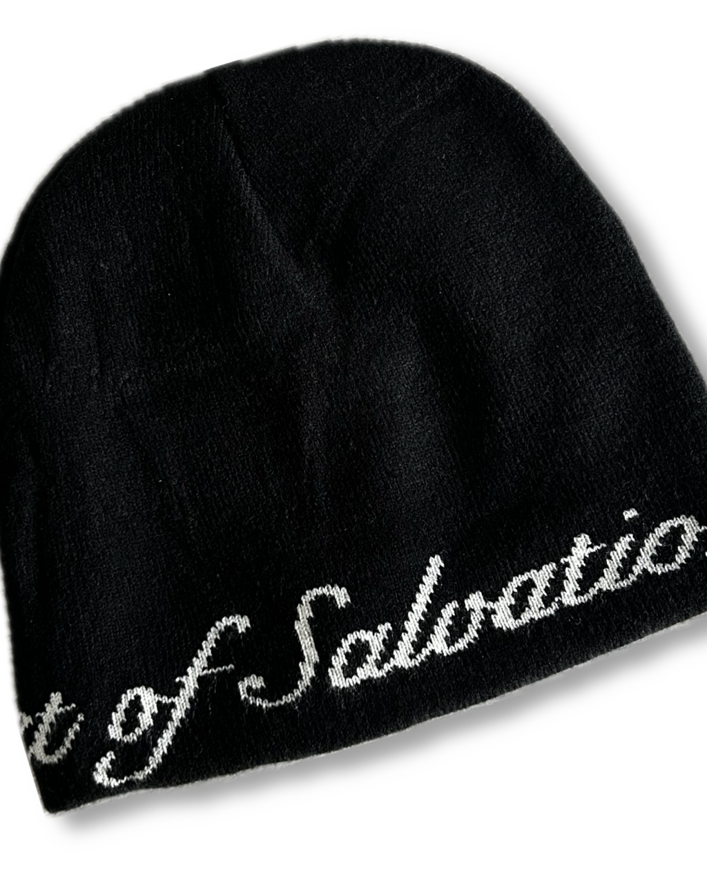 'Helmet of Salvation' Beanie in Black