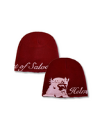 'Helmet of Salvation' Beanie in Red