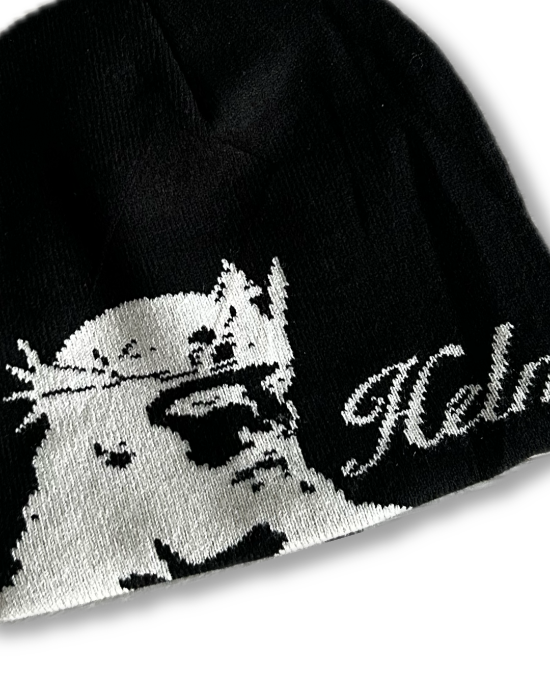 'Helmet of Salvation' Beanie in Black