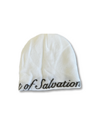 'Helmet of Salvation' Beanie in White