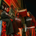 Front Black washed gradient oversized hoodie. Front pocket. 100% cotton. soft terry cotton inner. screenprinted logo "Keep the Fame Give me Jesus". Galatians 1:10. 
Model 1 wears M
Model 2 wears L
Model 3 wears S